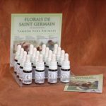 Expositor animais com 16 essências